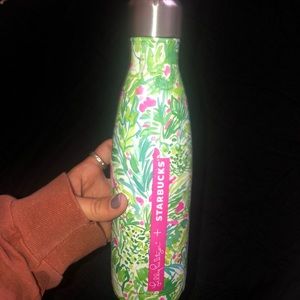 Lilly Pulitzer / Swell / Starbucks water bottle